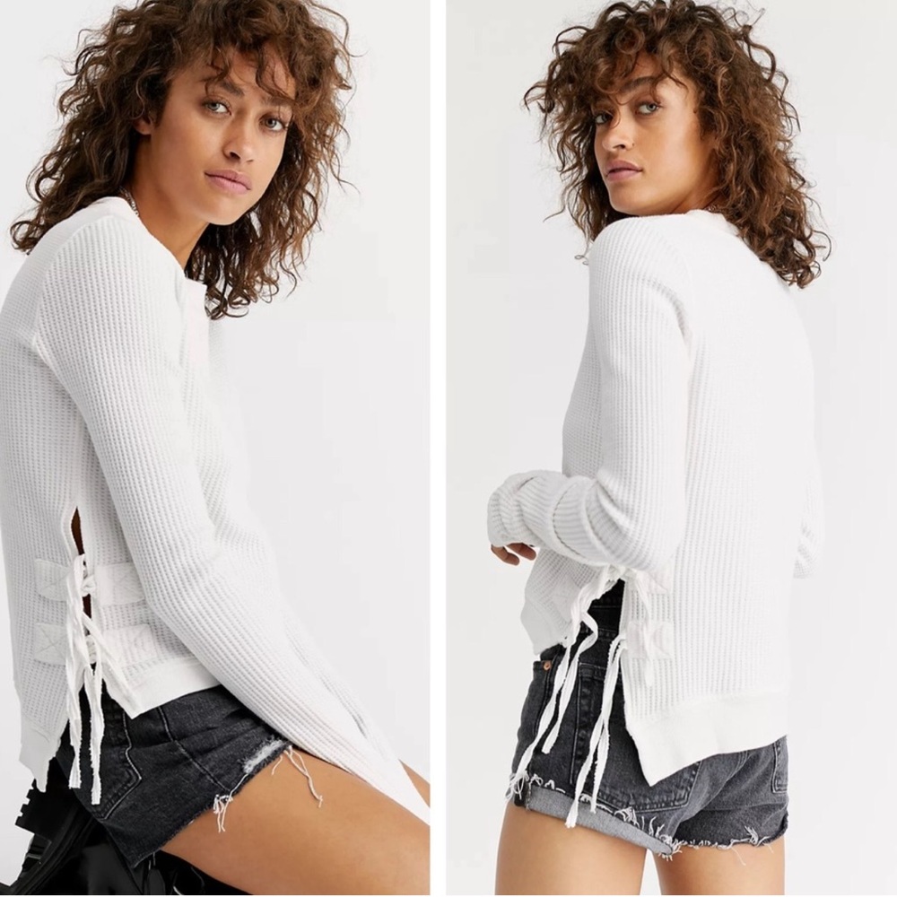 FREE PEOPLE thermal top